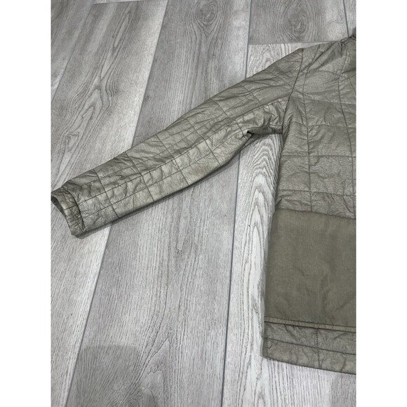Closed Reversible Jacket Quilted Long Sleeve | Metallic Green |‎ Size Small - Picture 5 of 16